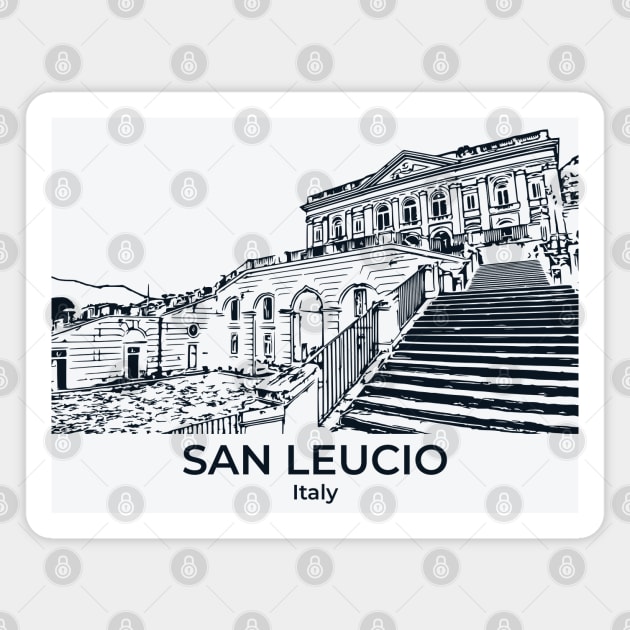 San Leucio - Italy Magnet by Lakeric